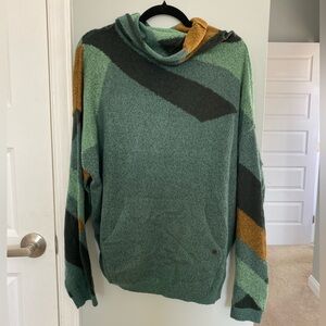Prana green sweater